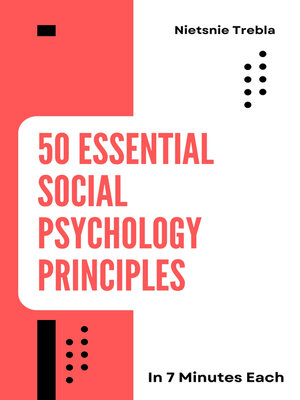 cover image of 50 Essential Social Psychology Principles in 7 Minutes Each